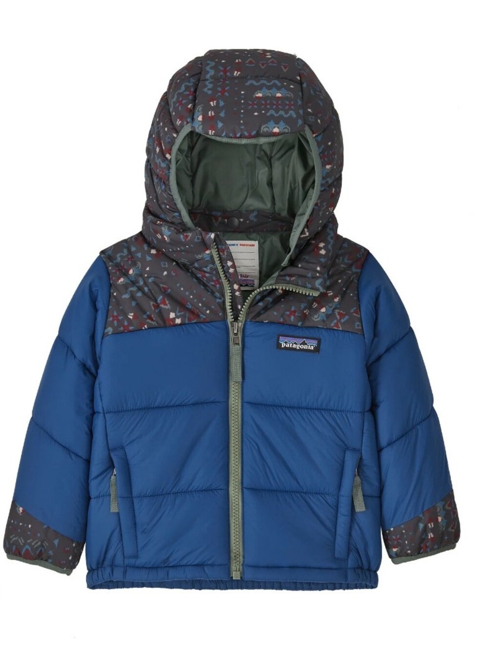 Patagonia AstrioPuff Hoody Blue Puffer Jacket